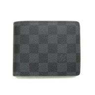 Louis Vuitton Damier Graphite Florin Wallet N63074 JK710Gh26