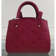 Louis Vuitton Monogram Empreinte NANO MONTAIGNE Bag M50865 Red JK2425uZ84