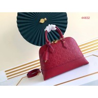 Louis Vuitton Original Monogram Empreinte NEO ALMA PM M44832 red JK1002nV16