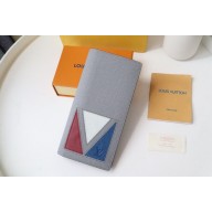 Luxury Replica Louis Vuitton BRAZZA WALLET M30791 gray JK46vv50