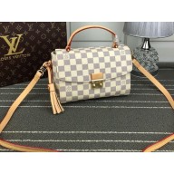 Replica AAA Louis Vuitton Damier Azur Canvas CROISETTE Shoulder Bag N41581 JK2396of41