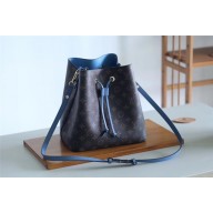 Replica Fashion Louis Vuitton Monogram Canvas Original NEONOE M43569 blue JK1514HM85