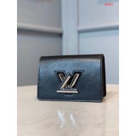 Replica Louis vuitton original TWIST MULTICARTES card holder M68681 black JK219zR45