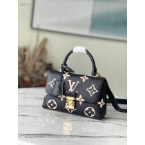 Louis Vuitton MADELEINE BB M46008 Black & Beige JK5813aM39