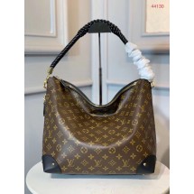 AAA 1:1 Louis vuitton original Monogram Canvas ARTSY MM M44869 Black JK563vi59