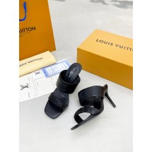 AAA 1:1 Louis Vuitton slipper 91112-2 Heel 8.5CM JK1763yF79