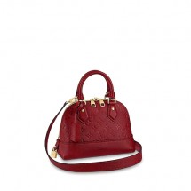 AAAAA Knockoff Louis Vuitton Original Monogram Empreinte NEO ALMA BB M44866 Cherry Berry JK1001Pg26