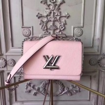 Best 1:1 Louis vuitton original epi leather TWIST MM M50332 pink JK1871eT55