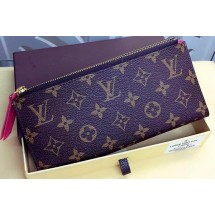 Cheap Louis Vuitton Monogram Canvas ADELE WALLET M61287 Rose JK640sJ42