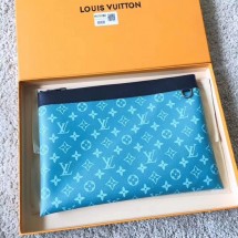 Cheap Louis Vuitton Monogram Canvas Clutch Bag POCHETTE APOLLO 61692 sky blue JK1940sJ42