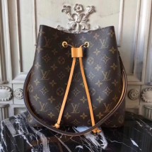 Cheap Louis Vuitton Monogram Canvas NEONOE M44020 Yellow JK2137ZZ98