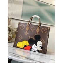 Fake Louis vuitton Disney x Mickey Mouse ONTHEGO M44576 brown JK487RY48