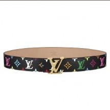 Fake Louis Vuitton Initiales Monogram Multicolore Belt M6908U JK3038qZ31