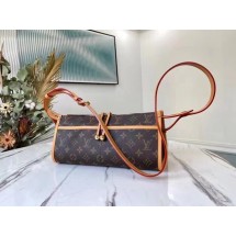 Fake Louis Vuitton Monogram Canvas PALLAS Clutch Original Leather M40008 JK319xR88