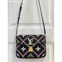 Fake Louis Vuitton POCHETTE METIS M46028 black JK5954xR88