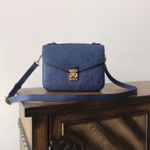 Fashion Louis Vuitton Monogram Empreinte Tote Bag M41486 Blue JK2041OM51