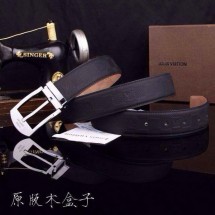 First-class Quality Louis Vuitton Belt LV6791 Black JK2849Sf41