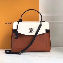 High Quality Imitation Louis Vuitton Original LOCKME EVER M52360 Caramel Creme Noir JK1587Vu82