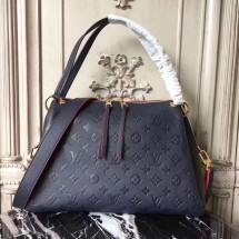 Imitation 1:1 Louis vuitton original mongram empreinte PONTHIEU PM M43721 Navy-blue JK1694LT32