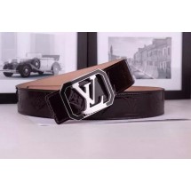 Imitation Louis Vuitton Belt LV4346A Black JK2819Ug88