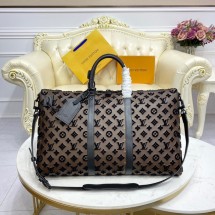 Imitation Louis Vuitton KEEPALL BANDOULIERE 50 M45069 dark brown JK14RC38