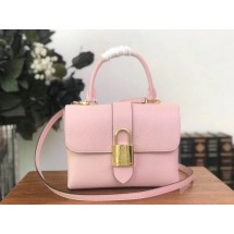 Imitation Louis Vuitton LOCKY BB M53159 Rose Ballerine JK1443Oz49