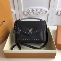 Imitation Louis vuitton original MY LOCKME M54849 black JK1553SU58