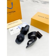Imitation Louis Vuitton slipper 91113-2 Heel 6.5CM JK1759uq94