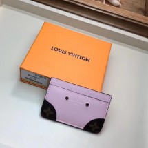 Knockoff Louis vuitton card holder M67639 pink JK307Ez66