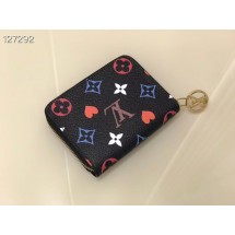 Knockoff Louis Vuitton GAME ON ZIPPY COIN PURSE M80305 black JK183yK94