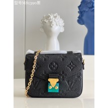 Knockoff Louis Vuitton Monogram Empreinte POCHETTE METIS BB M81390 black JK5853iV87