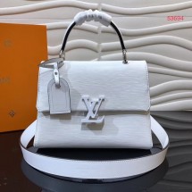 Knockoff Louis vuitton original GRENELLE Small tote bag M53834 Blanc JK1276Bt18