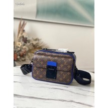 Knockoff Louis Vuitton S LOCK SLING BAG M45864 Navy blue JK380eF76