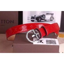 Louis Vuitton Belt LV4694B Red JK2814Pf97
