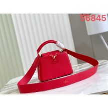 Louis Vuitton CAPUCINES MINI M56845 red JK34iv85