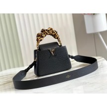 Louis Vuitton CAPUCINES MINI M58586 black JK84hI90