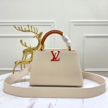 Louis Vuitton CAPUCINES MM M58608 Beige JK68yj81
