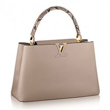 Louis Vuitton Capucines MM N91711 Galet JK2480Xp72