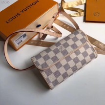 Louis Vuitton Damier Azur Original M51855 Belt bag JK1757rd58