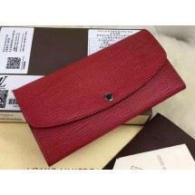 Louis Vuitton Epi Leather EMILIE WALLET M60852 Coquelicot JK620oK58