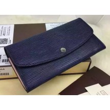 Louis Vuitton Epi Leather EMILIE WALLET M60854 Indigo JK619sY95