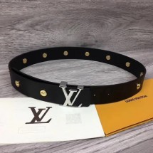 Louis Vuitton ICONIC 35MM BELT M0062V BLACK JK2745Gw67