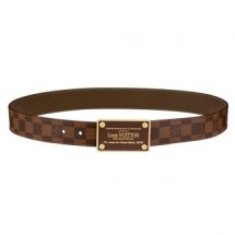 Louis Vuitton Inventeur Damier Ebene Reversible Belt M9677Q JK3022Qu69