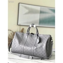 Louis Vuitton KEEPALL 50B M46117 Anthracite gray JK5811sf78