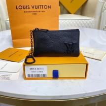 Louis Vuitton KEY POUCH M81031 black JK10bm74