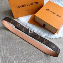 Louis Vuitton Leather Belt M0197W 30MM JK2742tL32