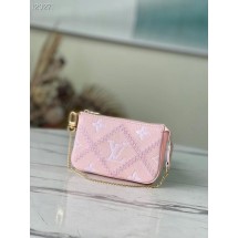 Louis Vuitton MINI POCHETTE ACCESSOIRES M81140 pink JK5910Xr72