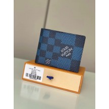 Louis vuitton Monogram Canvas Wallet N60434 blue JK163ff76