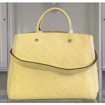 Louis Vuitton Monogram Empreinte MONTAIGNE GM Bag M41069 Yellow JK2439iZ66