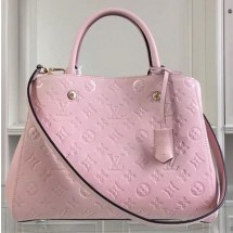 Louis Vuitton Monogram Empreinte MONTAIGNE MM Bag M50668 Pink JK2435MO84
